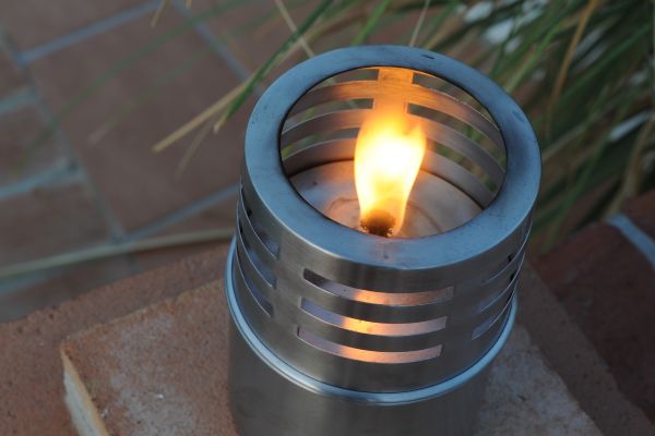 Stainless Steel Oil Lamp